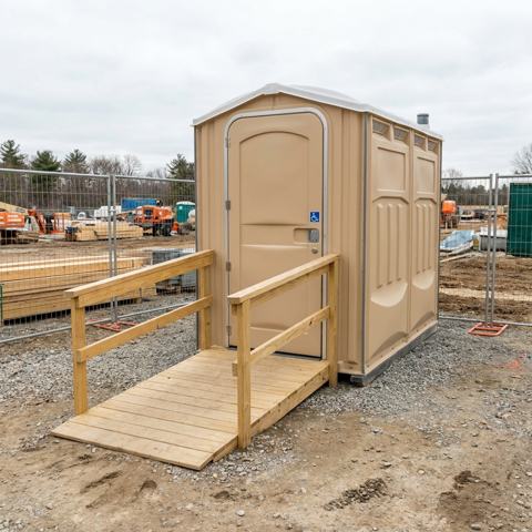 ADA-accessible porta potty rental in Fresno, CA
